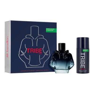 Kit Coffret Benetton We Are Tribe Intense Masculino Eau de Parfum